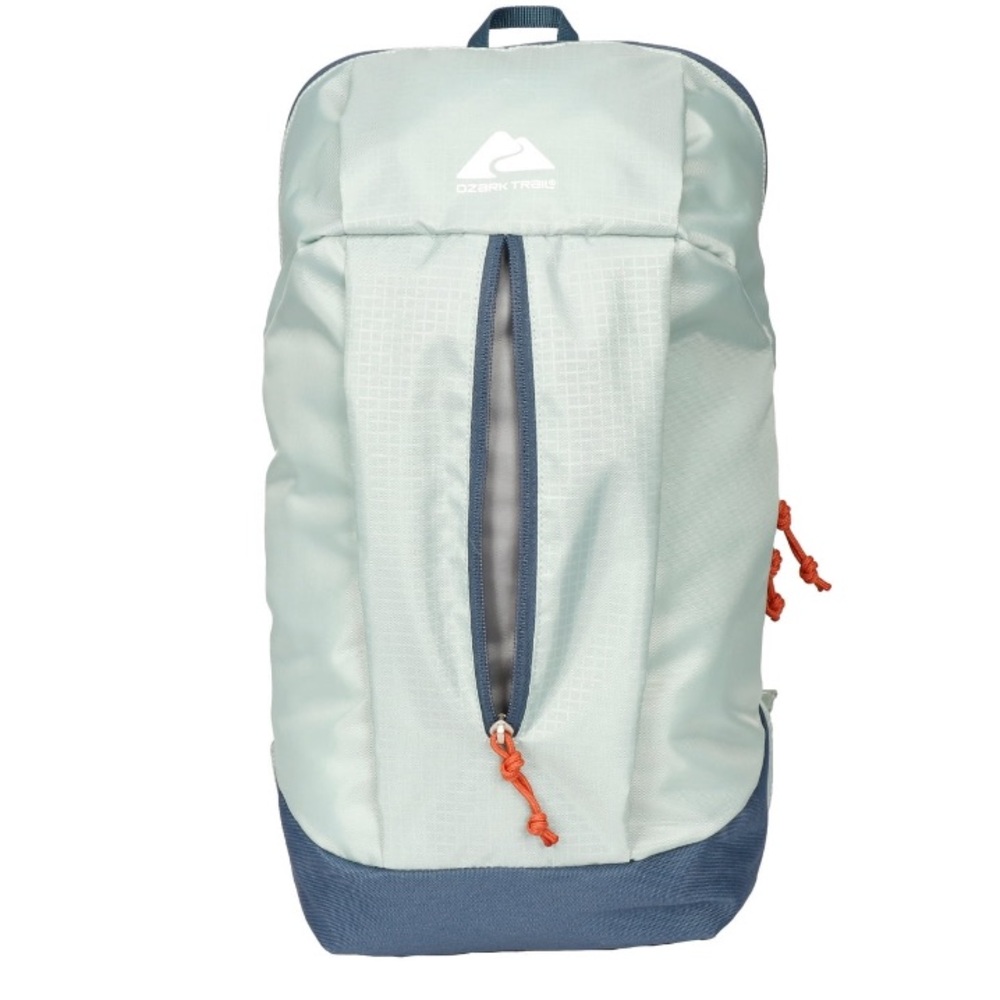 Ozark Trail Hiking Backpack Lightweight 10L Day PackGreen Embossed Fabric NEW